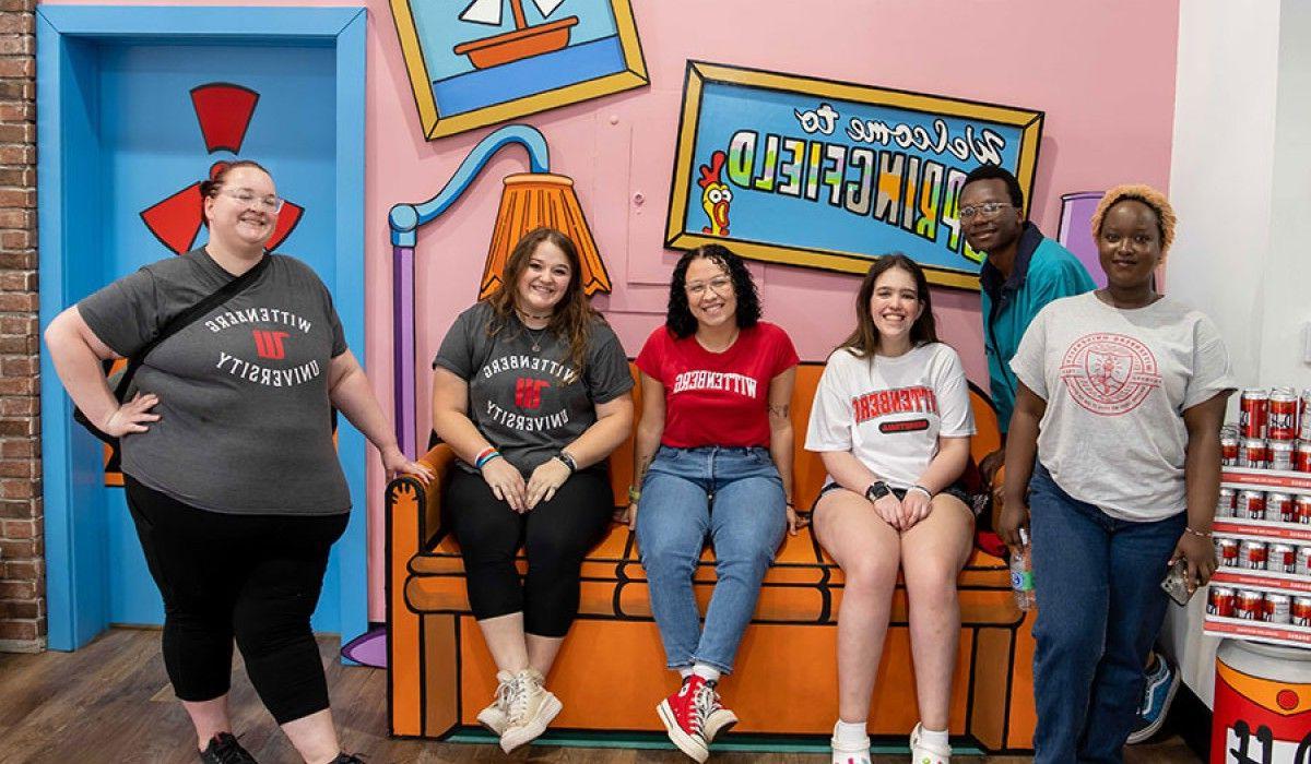 Wittenberg Students in Candy Store